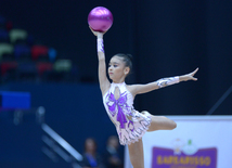 Bədii gimnastika üzrə 22-ci Azərbaycan Birinciliyi və Bölgələrarası Kubok yarışları. Bakı, Azərbaycan, 17 dekabr 2015